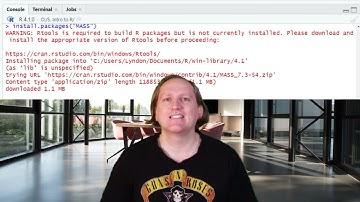 Fixing the RTools Error Message in R