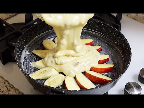 Video: Ungekochter Apfel-Bananen-Käsekuchen