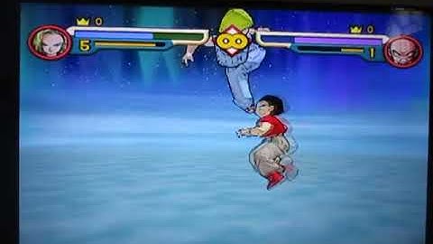 Dragon Ball Z Budokai 2(Gamecube)-Android 18 vs Krillin II