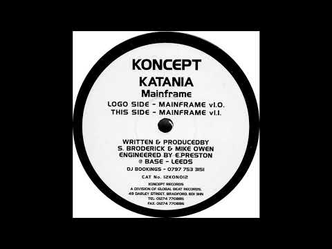 Katania — Katania - Mainframe v1.0 (Trance 1999)