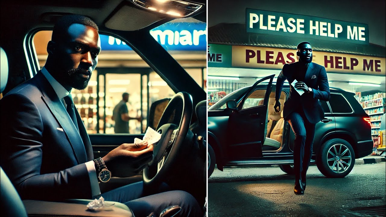 Бедная девушка написала на чеке «Пожалуйста, помогите мне» — покупатель прочитал это в машине и т...