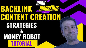 Creating SEO Content for Backlinking with Money Robot & Chat GPT