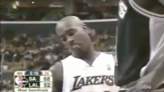 Gary Payton (Age 35) Defense on Tony Parker - 2004 WCSF Game 3