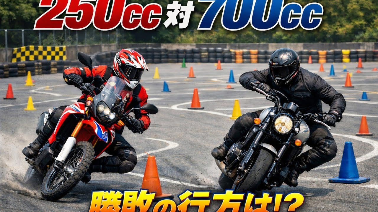 XSR700に挑む忍者——CRF250RALLYで挑む無謀か、戦略か