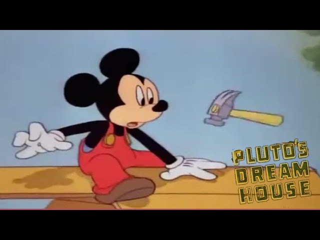 Pluto's Dream House 1940 Disney Mickey Mouse Cartoon Short Film