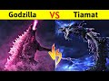 Godzilla vs titanus tiamat who would win       tiamat godzilla   