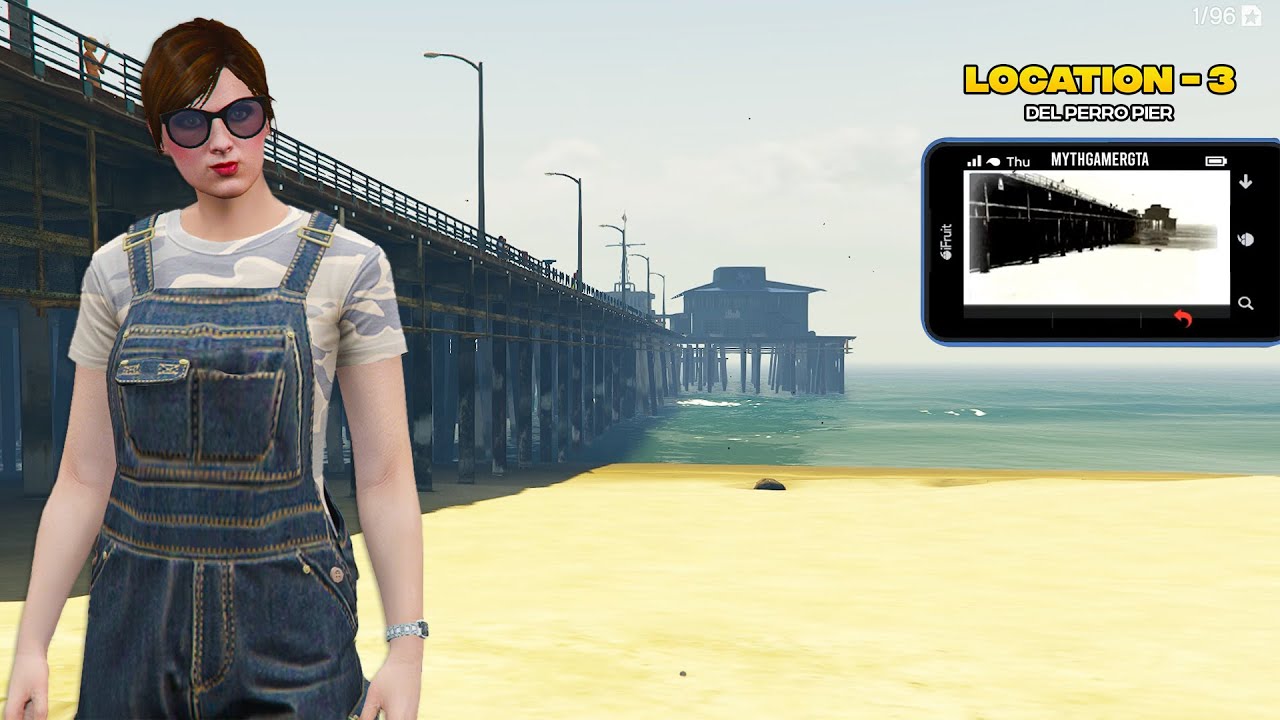 GTA Online Treasure Hunt Clue Del Perro Beach Location YouTube