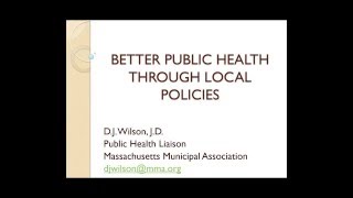 12-3-15 Improving Community Health through Local Policy Change