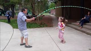 Youtube Twin Neave's First Time Skippng Rope ~ Steep Learning Curve for Jumping Rope