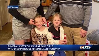 Funeral arrangements made for 6-year-olds killed in Bullitt County house fire