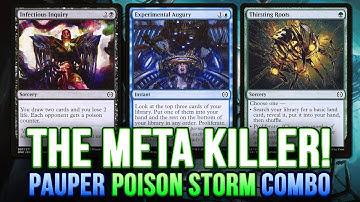 PERFECT FOR THE PAUPER METAGAME! Poison Storm + Proliferate Combo | Magic: The Gathering MTG