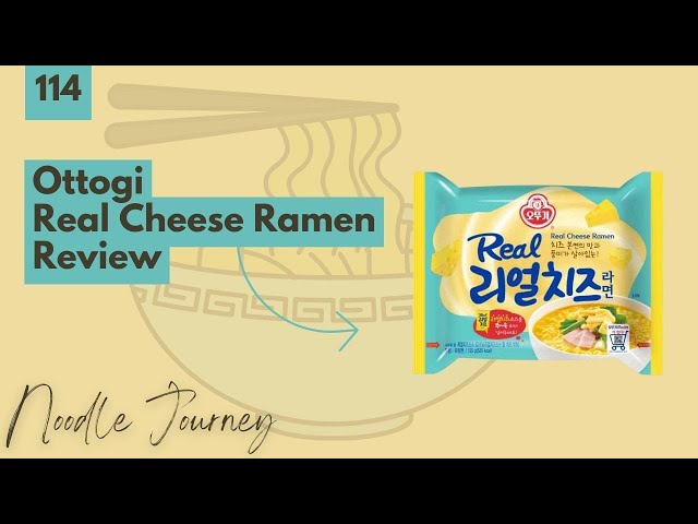 OTTOGI] Cheese Ramen Spicy Flavor, KOREAN STYLE INSTANT NOODLE 111g 8 pack