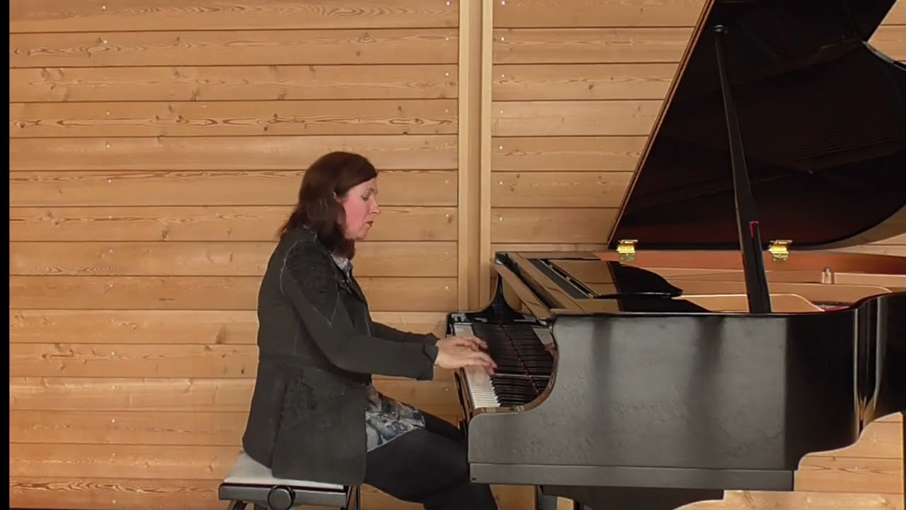 J. S.  Bach  Englische Suite in A dur, BWV 806,  Oxana Grebneva,  Klavier