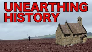 In SEARCH of TREASURES detecting a medieval chapel site in the fields of Perthshire.