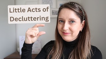 Little Acts of Decluttering November | Declutter Your Life | Minimalist | Clutter Free #declutter