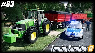 ㋡ POSTĘPOWY ROLNIK  ▶ＦＳ １９◀ Duży mandat, zatrzymała mnie policja, 60 bez hamulców, akcja kartofle screenshot 3