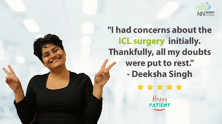 I had concerns about the ICL surgery initially. Thankfully, all my doubts were put to rest