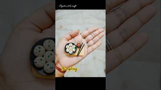 DIY how to make Miniature realistic fresh Dumpling with polimer clay#miniature#clay#creative#polimer