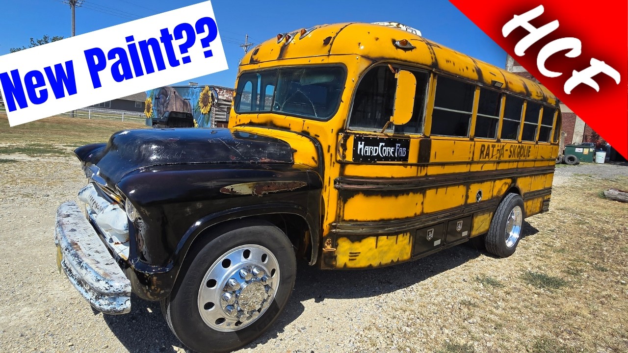 We painted the bus and it looks insane!