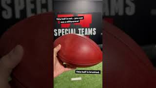 How to break in a brand new Wilson football