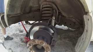 Replacing rotors on a RV