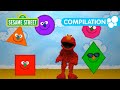 Learn Shapes With Elmo Friends Sesame Street Song Compilation 