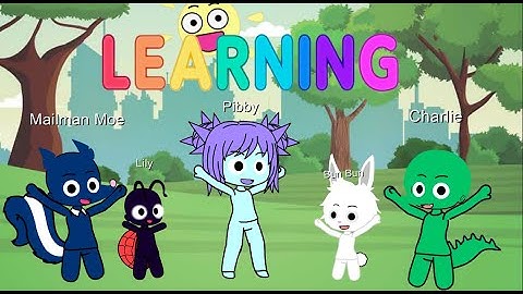"Learning With Pibby" Full Theme Song (NEW HD) 2023 | Opening Credits| Gacha Animation