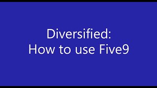 How to use Five9