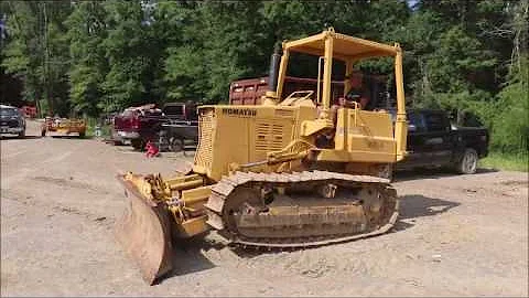 1972 Komatsu D31A dozer for sale | no-reserve Internet auction August 31, 2017