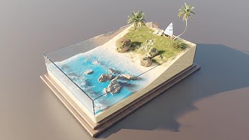 Ocean Waves Simulation with Flip Fluids Addon in Blender