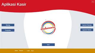 DEMO Aplikasi Kasir Visual Studio 2010 || UTS PEMROGRAMAN VISUAL