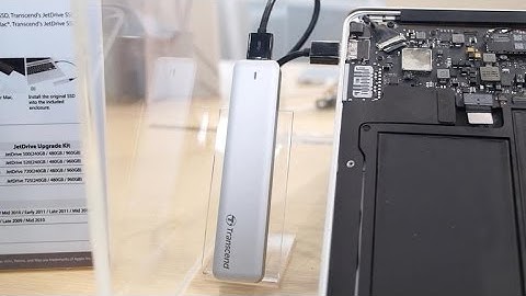 Upgrade your MacBook memory easily with Transcend JetDrives