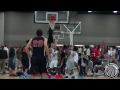 Kevarrius Hayes catches TWO tip dunks in AAU Super Showcase Elite 8 - UF commit 2015