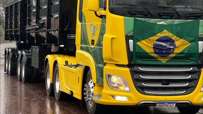 Dupla de DAF mais top do Brasil é da Benoni Transportes ! #dafcaminhõe