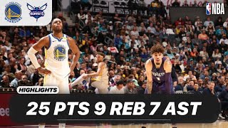 Lamelo Ball Vs Den State Warriors 25 Pts - 9 Reb - 7 Ast - 1 Blk - 1 Stl 03-04-2025 Highlight