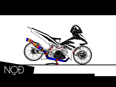 Video Vẽ Xe Độ || Vẽ Exciter 150 Dáng Sân - NQĐ - youtube