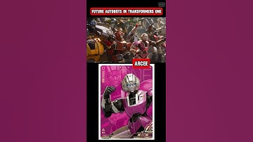 Future AUTOBOTS in Transformers One