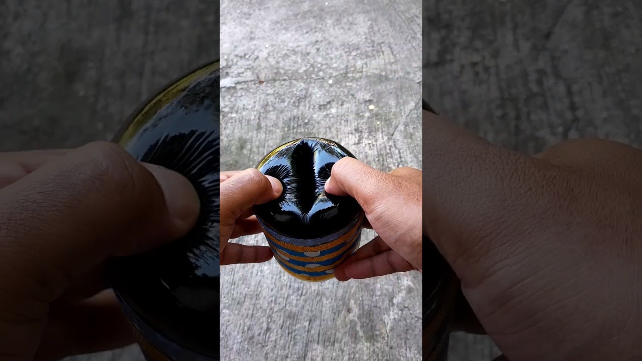 Black balloon sponge and balloon craft video 