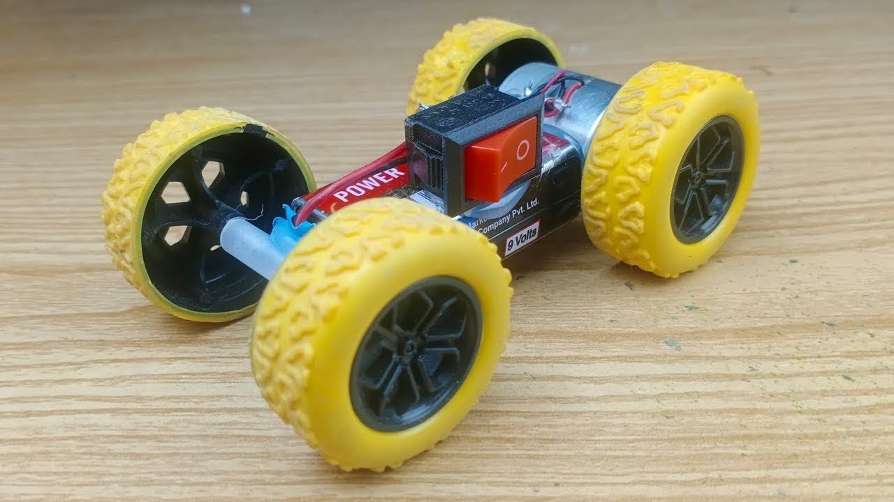 How to make Dc Motor Car | Dc motor Life Hacks | Awesome Dc Motor Car life Hacks ideas | Diys Cars