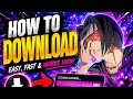 HOW TO DOWNLOAD NARUTO BLAZING REBIRTH