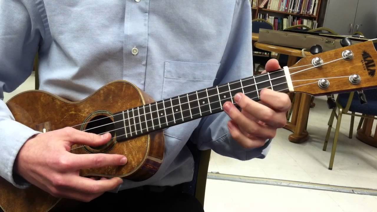 Jesus Loves Me Picking in D Ukulele YouTube