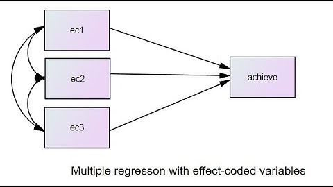 Multiple regression using SPSS with effect coded variables