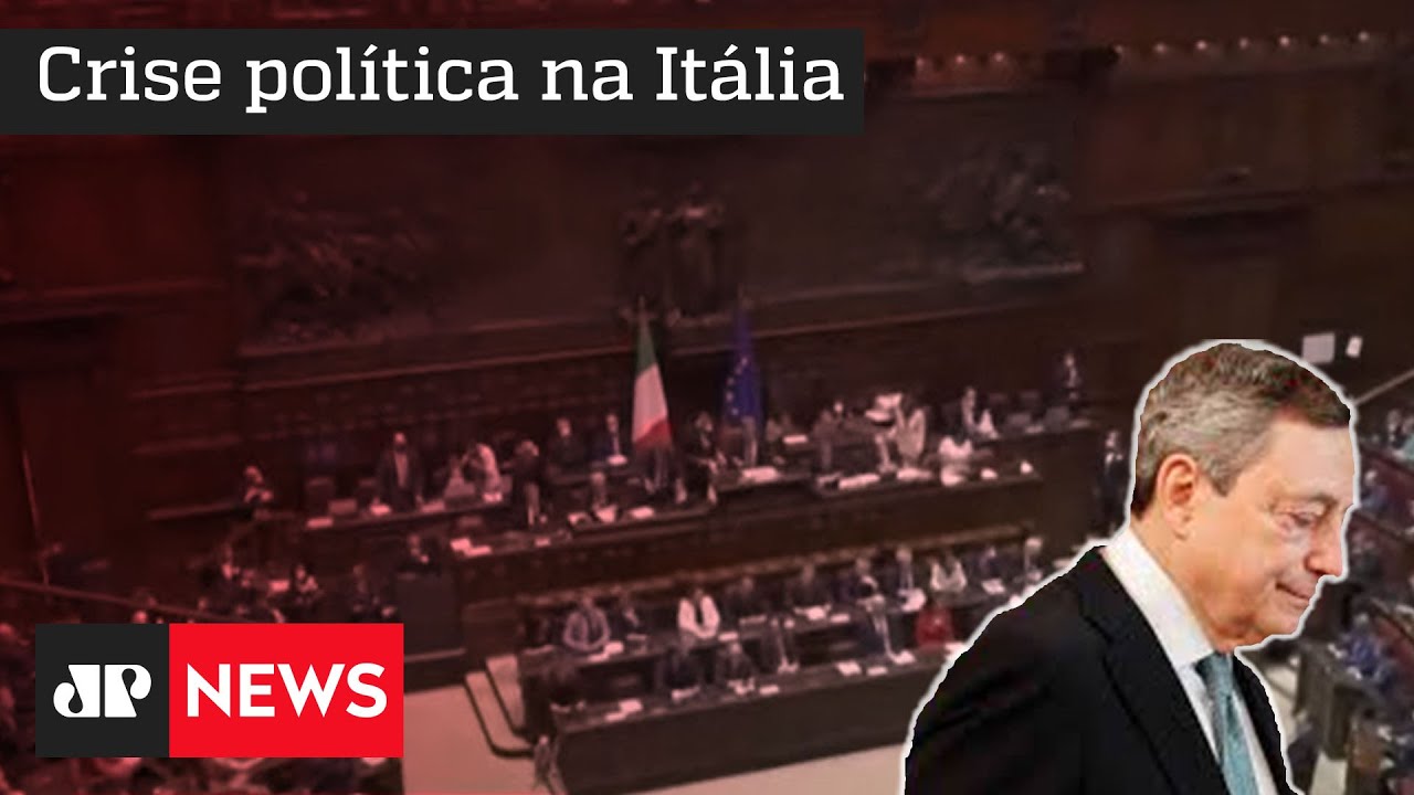 Premiê italiano Mario Draghi renuncia e Itália antecipará eleições