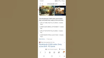 borderlands 3 shift codes...golden keys