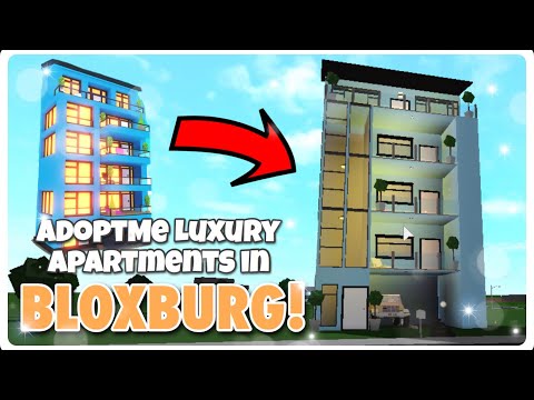 I Buit Exterior Adoptme Luxury Apartments In Bloxburg Bloxburg Build Design Adoptme Build Youtube - gothic mansion in adopt me roblox invidious