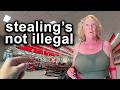 When Cops Surprise Shoplifters in the Act
