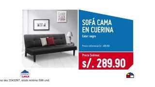 Sodimac Semanas de la Casa - Sofa Cama S/289.90 - thptnganamst.edu.vn