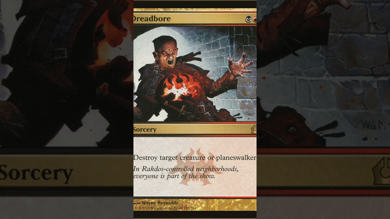 Rakdos (Black Red) Cards for Magic the Gathering cube 