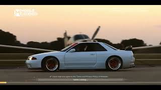 Loading Screen Mobile Legends Bang Bang Versi Skyline r32 | Mobil JDM | Skyline R32