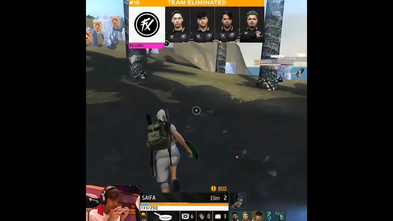 FLUXO VS AG GLOBAL 4V4 INTENSE FIGHT IN EWC 🤯 